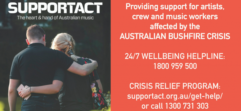 Support Act – Bushfire Response