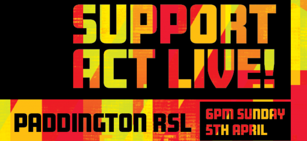 Support Act Live!