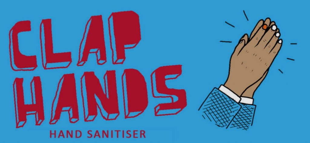 CLAP HANDS Hand Sanitiser by Composting Toilet Systems