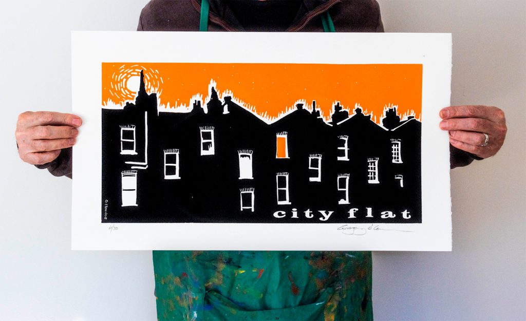 “City Flat” limited edition prints