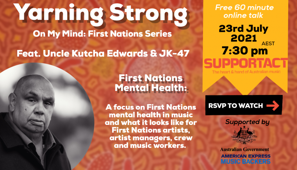 Support Act launches new First Nations-focussed mental health series