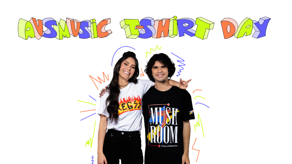 Ausmusic T-Shirt Day Ambassadors announced