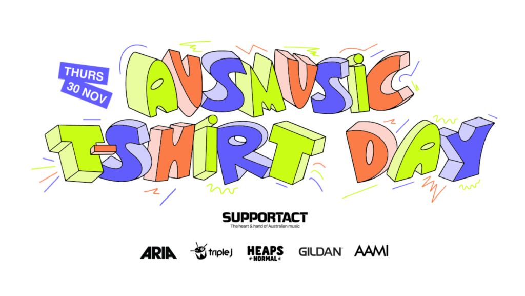 Ausmusic T-Shirt Day Announced for 2023