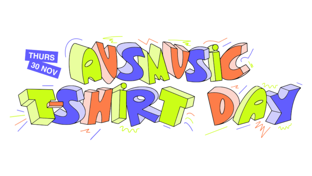 Ausmusic T-Shirt Day raises $700,000 + for music workers in need