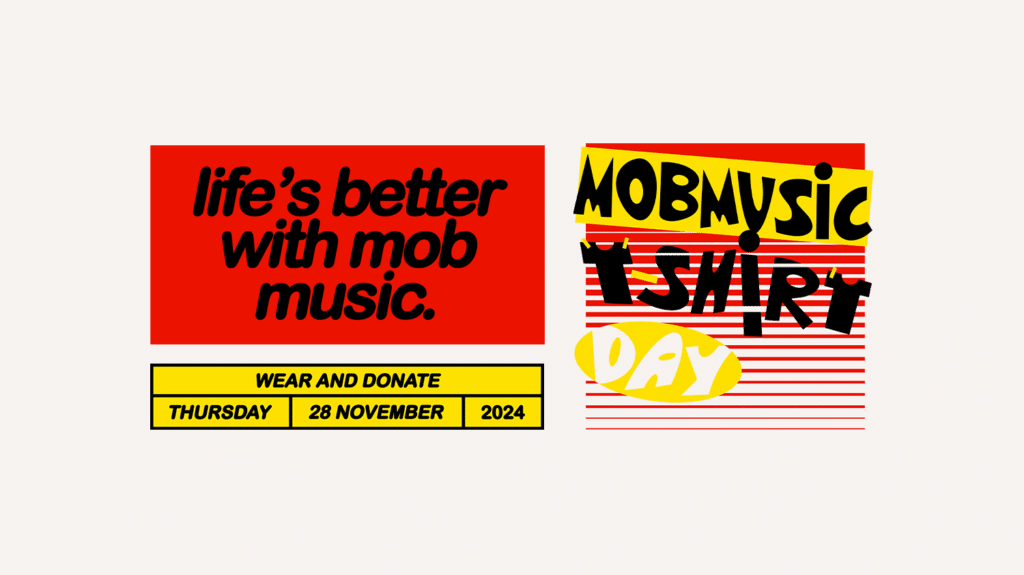 Support Act launches Mobmusic T-Shirt Day to celebrate Blak music excellence